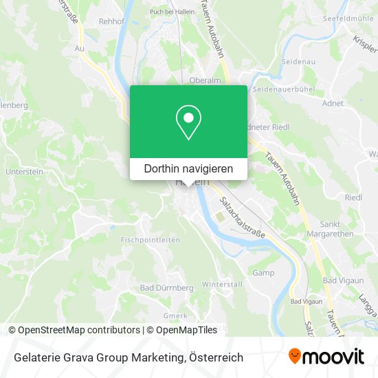 Gelaterie Grava Group Marketing Karte