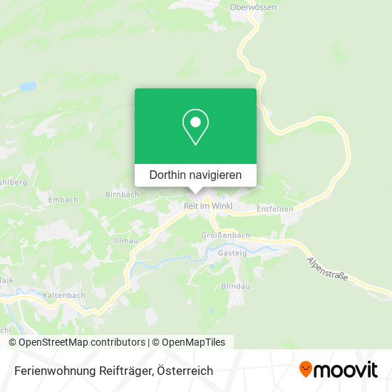 Ferienwohnung Reifträger Karte