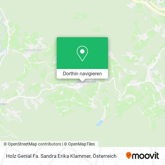 Holz Genial Fa. Sandra Erika Klammer Karte