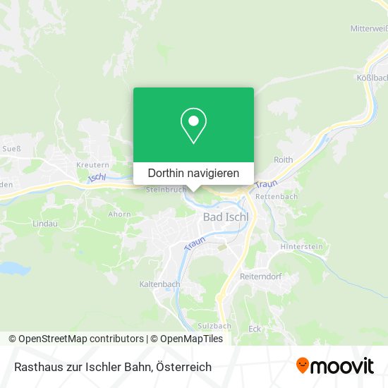 Rasthaus zur Ischler Bahn Karte