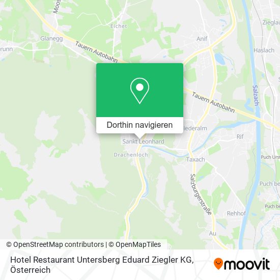 Hotel Restaurant Untersberg Eduard Ziegler KG Karte