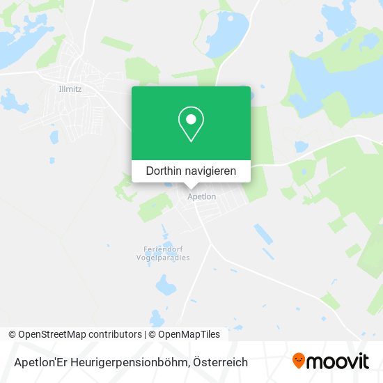 Apetlon'Er Heurigerpensionböhm Karte