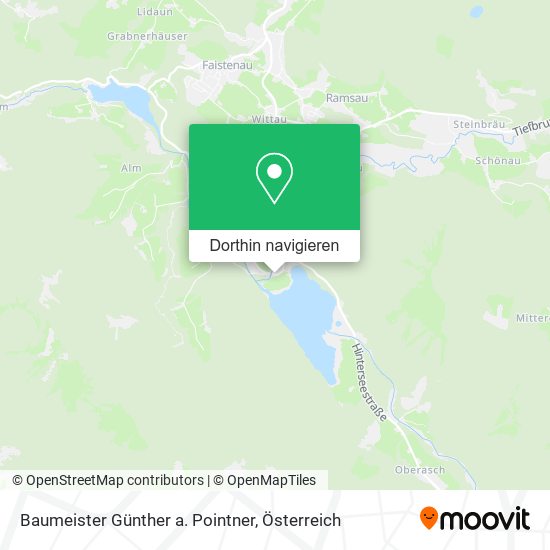 Baumeister Günther a. Pointner Karte