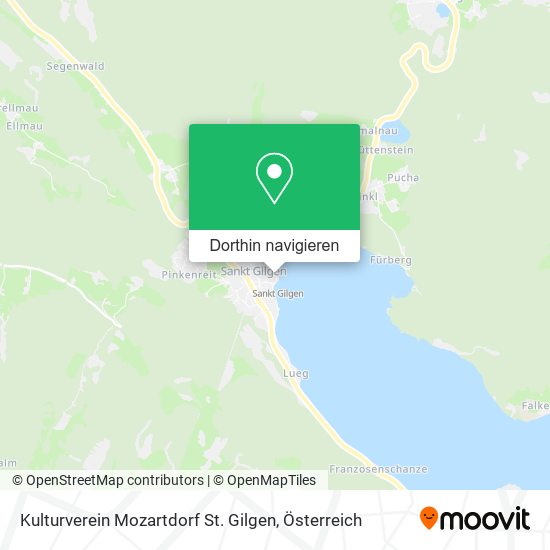 Kulturverein Mozartdorf St. Gilgen Karte