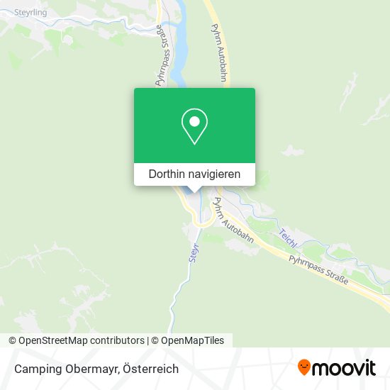 Camping Obermayr Karte