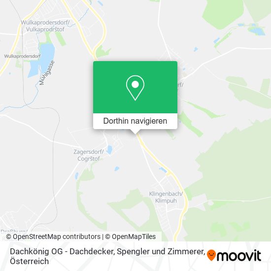Dachkönig OG - Dachdecker, Spengler und Zimmerer Karte