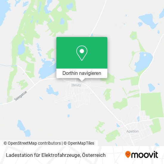 Ladestation für Elektrofahrzeuge Karte