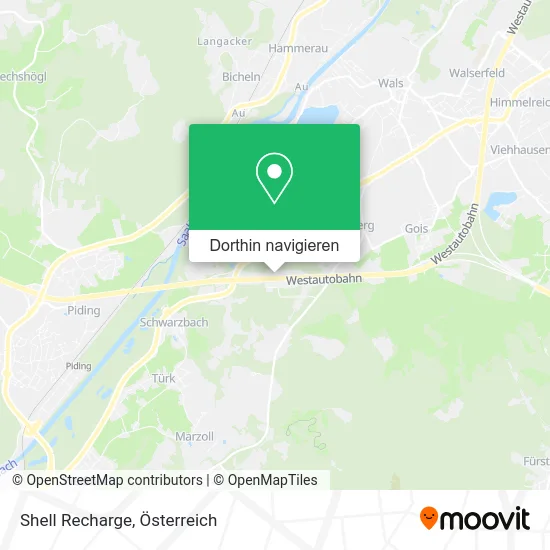 Shell Recharge Karte