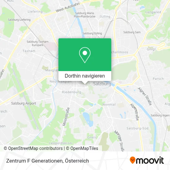 Zentrum F Generationen Karte