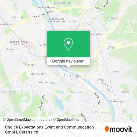 Choice Expectations Event and Communication GmbH Karte