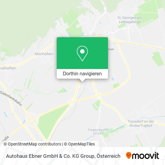 Autohaus Ebner GmbH & Co. KG Group Karte