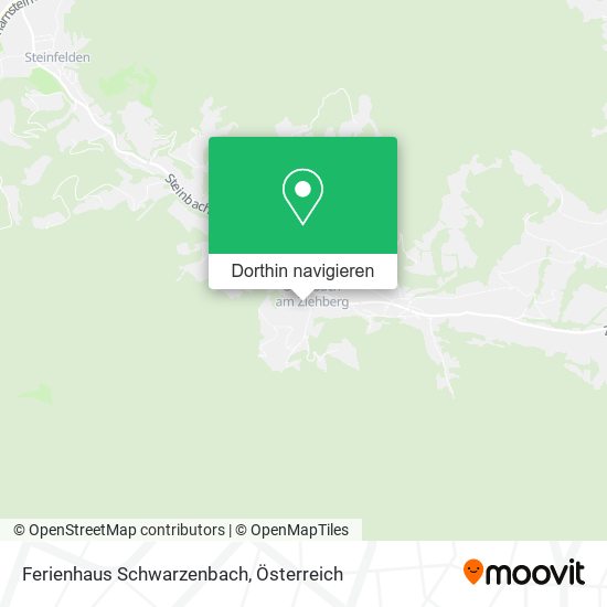 Ferienhaus Schwarzenbach Karte
