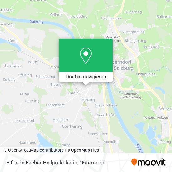 Elfriede Fecher Heilpraktikerin Karte