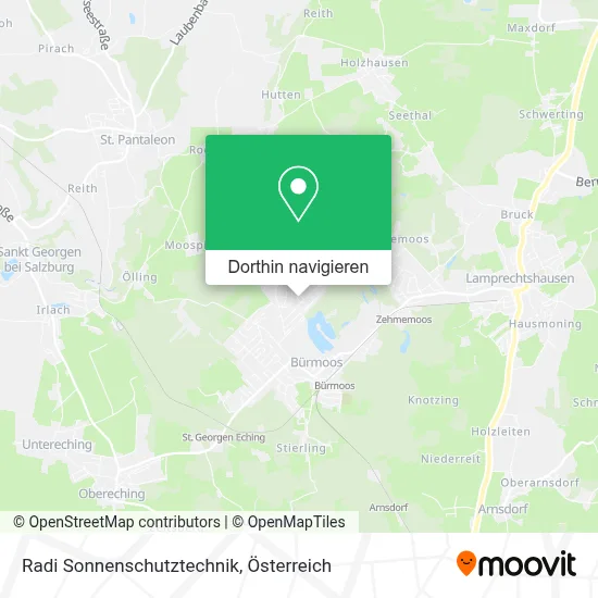 Radi Sonnenschutztechnik Karte