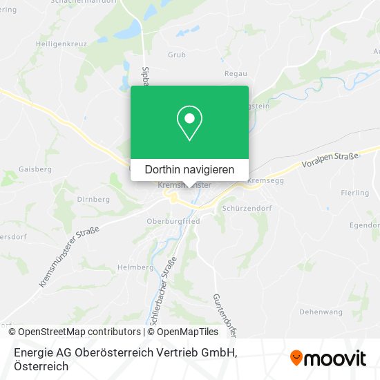 Energie AG Oberösterreich Vertrieb GmbH Karte
