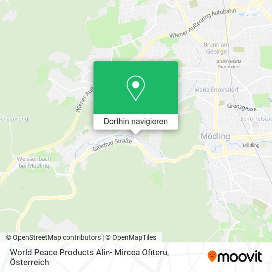 World Peace Products Alin- Mircea Ofiteru Karte