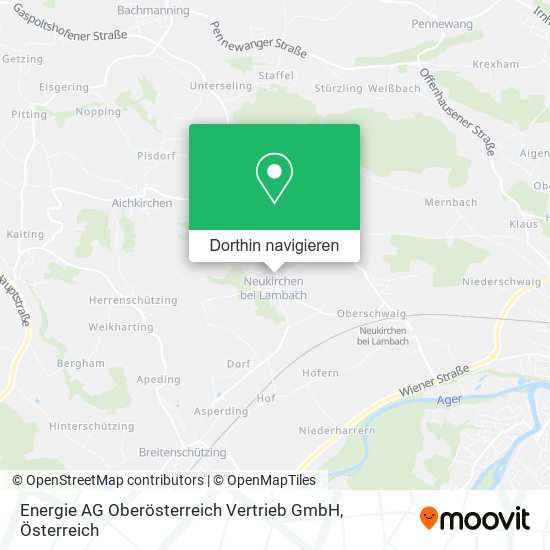 Energie AG Oberösterreich Vertrieb GmbH Karte