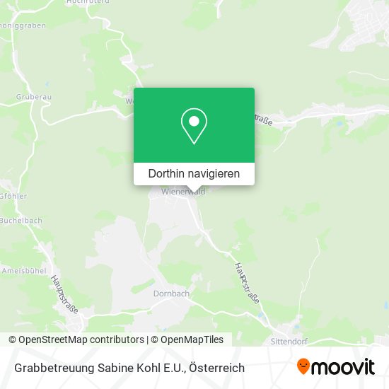 Grabbetreuung Sabine Kohl E.U. Karte