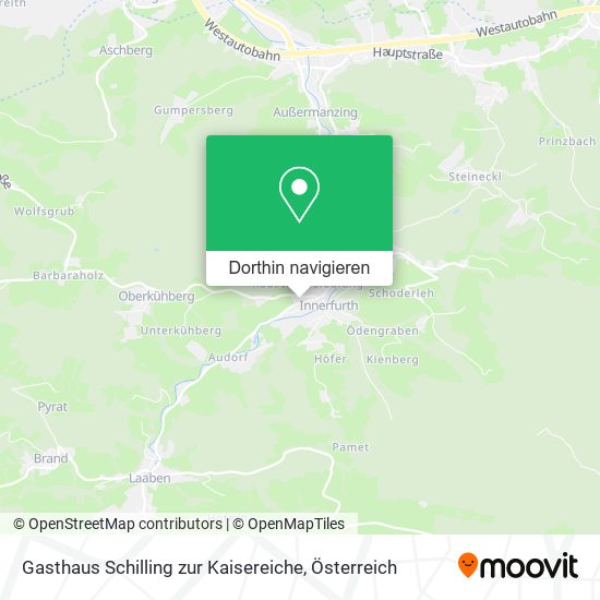 Gasthaus Schilling zur Kaisereiche Karte