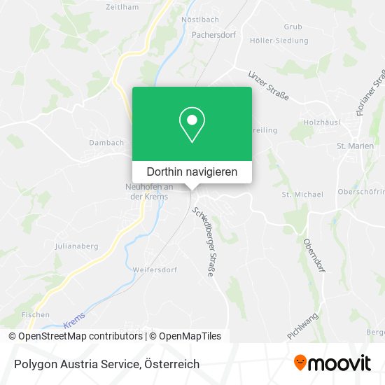 Polygon Austria Service Karte