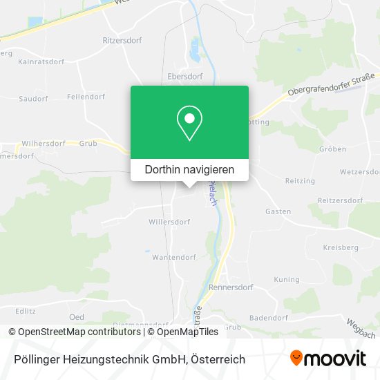 Pöllinger Heizungstechnik GmbH Karte