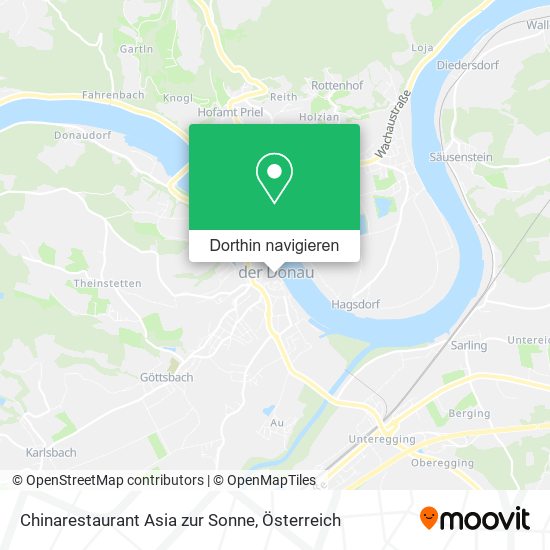 Chinarestaurant Asia zur Sonne Karte