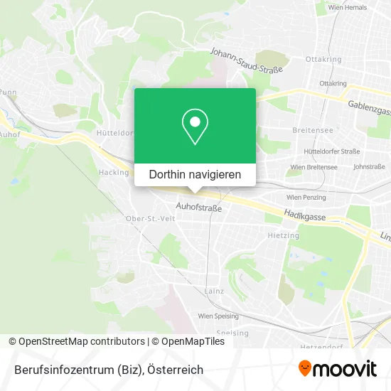 Berufsinfozentrum (Biz) Karte