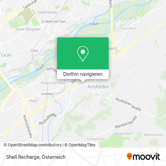 Shell Recharge Karte