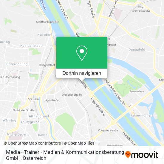 Media - Trainer - Medien & Kommunikationsberatung GmbH Karte