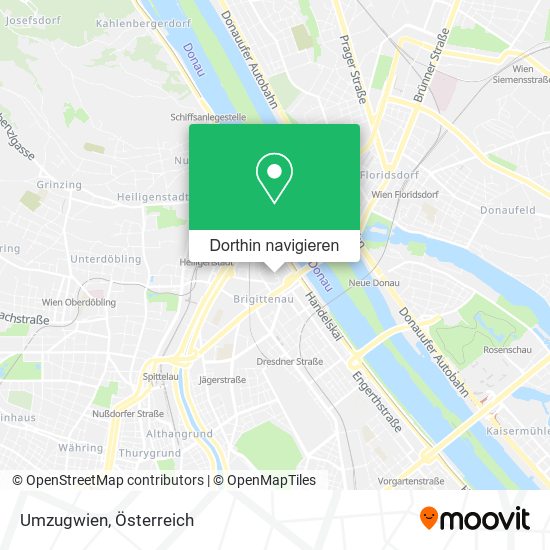 Umzugwien Karte