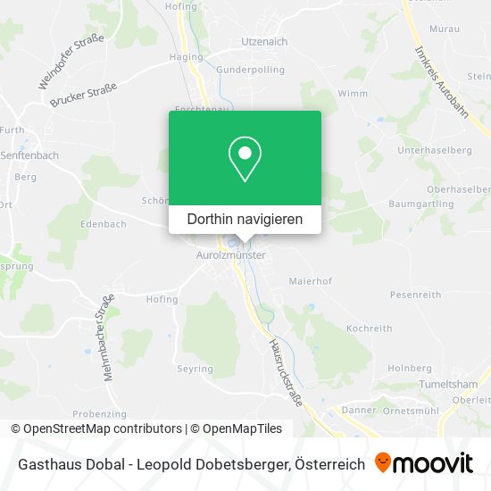 Gasthaus Dobal - Leopold Dobetsberger Karte