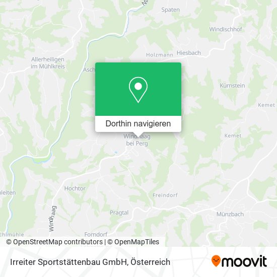 Irreiter Sportstättenbau GmbH Karte