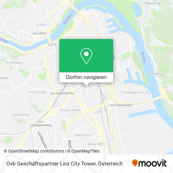Ovb Geschäftspartner Linz City Tower Karte