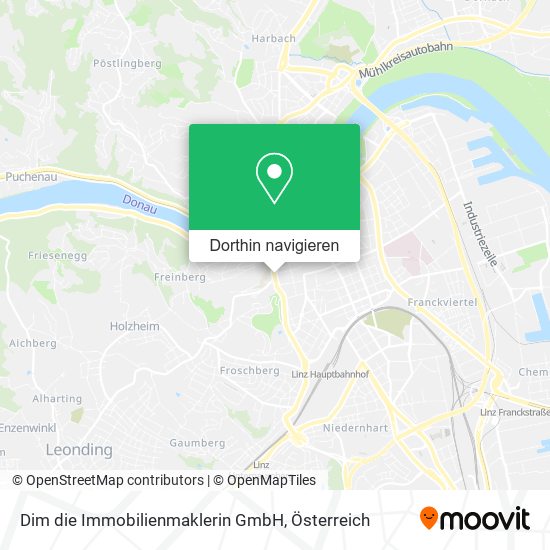 Dim die Immobilienmaklerin GmbH Karte