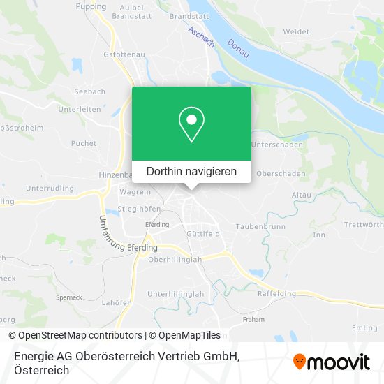 Energie AG Oberösterreich Vertrieb GmbH Karte