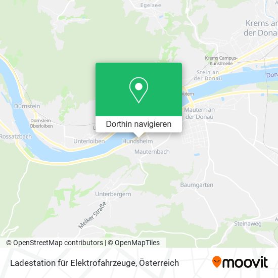Ladestation für Elektrofahrzeuge Karte