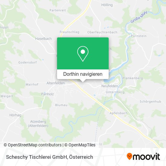 Scheschy Tischlerei GmbH Karte