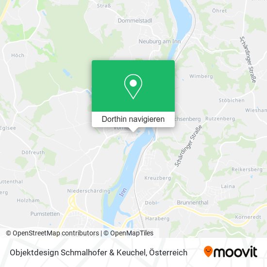 Objektdesign Schmalhofer & Keuchel Karte
