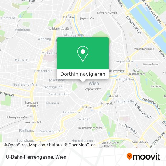 U-Bahn-Herrengasse Karte