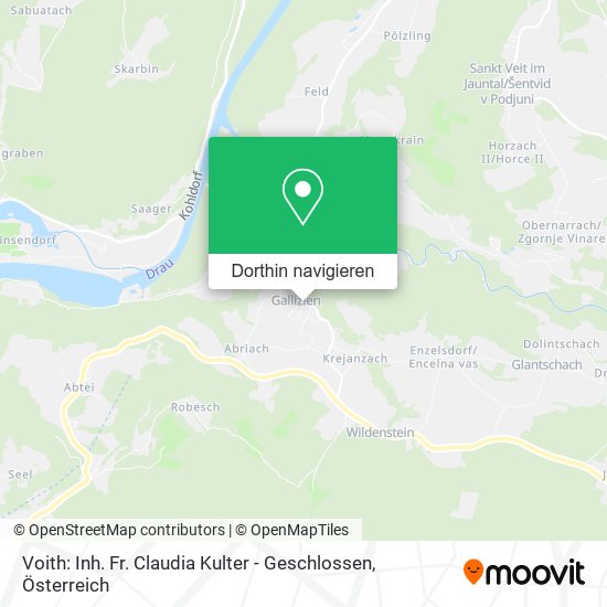 Voith: Inh. Fr. Claudia Kulter - Geschlossen Karte