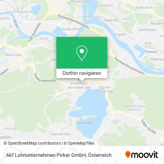 Akf Lohnunternehmen Pirker GmbH Karte