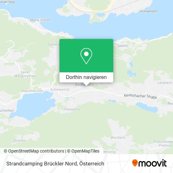 Strandcamping Brückler Nord Karte