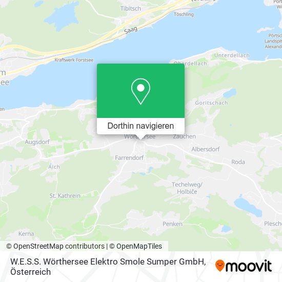 W.E.S.S. Wörthersee Elektro Smole Sumper GmbH Karte