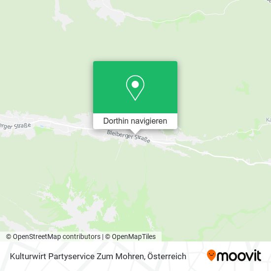 Kulturwirt Partyservice Zum Mohren Karte