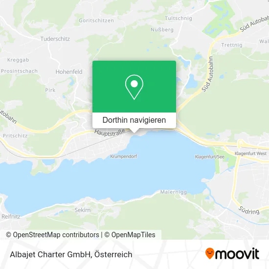 Albajet Charter GmbH Karte