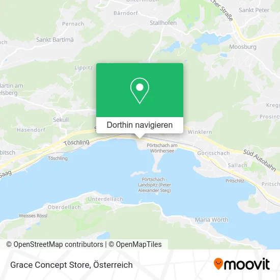 Grace Concept Store Karte