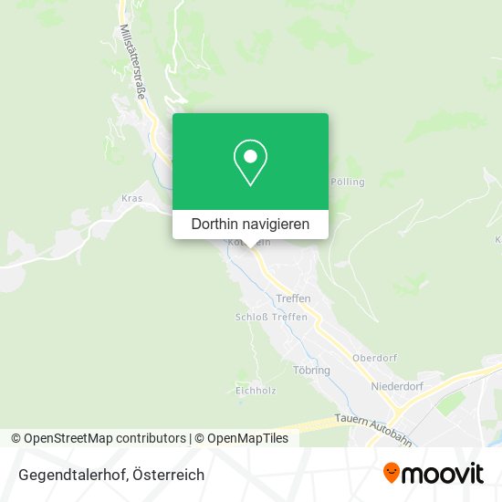 Gegendtalerhof Karte