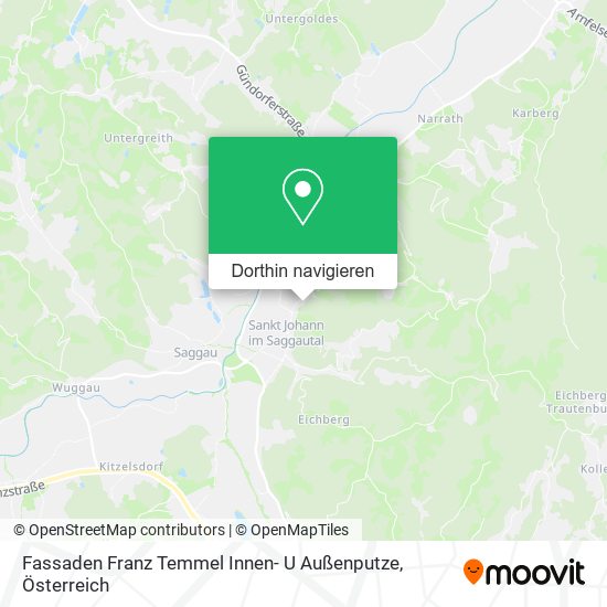 Fassaden Franz Temmel Innen- U Außenputze Karte