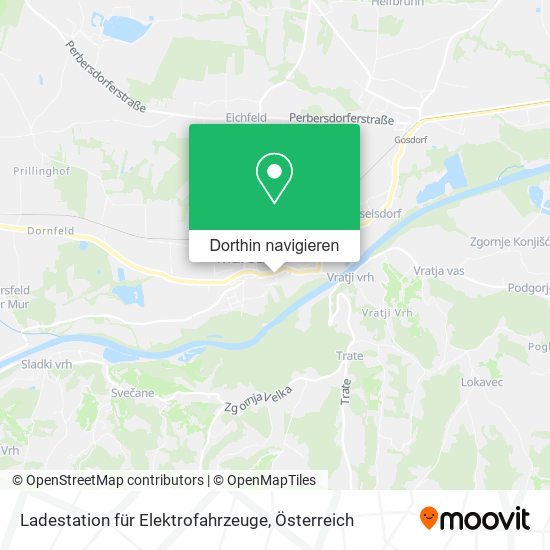 Ladestation für Elektrofahrzeuge Karte