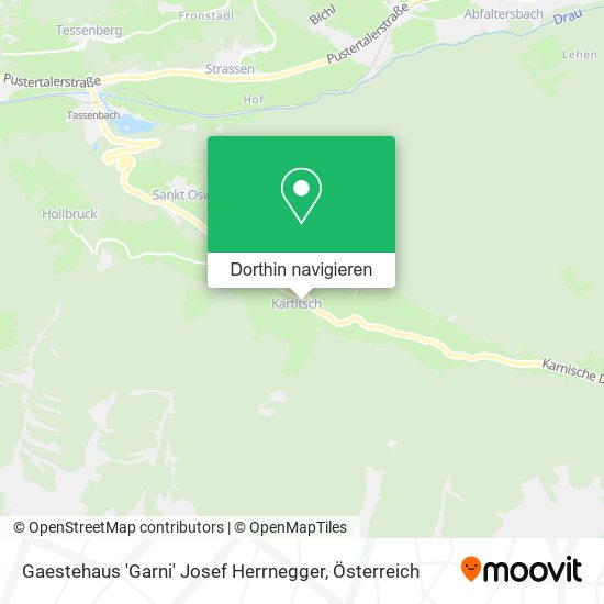 Gaestehaus 'Garni' Josef Herrnegger Karte